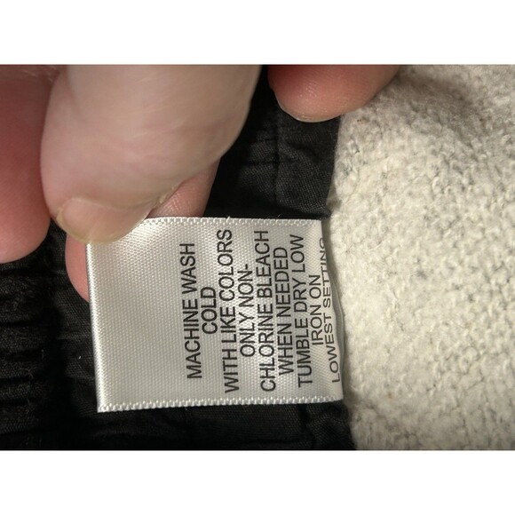 On the Byas Men's Joggers Size Large Gray Drawstring Gray/black Loungewear - Picture 6 of 10